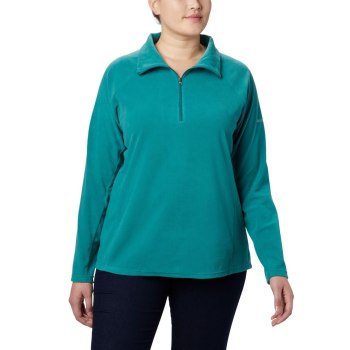 Dámské Mikiny Columbia Glacial IV 1/2 Zip Plus Size Světle Zelene DYSRWI960